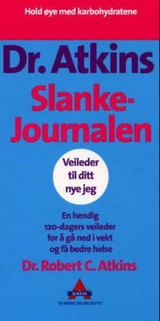Dr. Atkins slankejournalen 9788279001881 Robert C. Atkins Brukte bøker