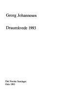 Draumkvede 1993 9788252141696 Georg Johannesen Brukte bøker