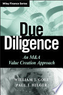 Due Diligence 9780470375907 William J. Gole Paul J. Hilger Brukte bøker