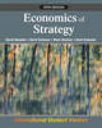 Economics of Strategy, 5th Edition International Student Version 9780470484838 David Besanko Scott Schaefer Brukte bøker