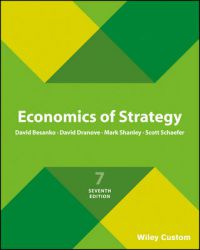 Economics of Strategy 6E International Student Version Premium Custom Edition 9781119378761 David Dranove Mark Shanley David Besanko Brukte bøker