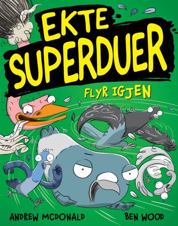 Ekte superduer flyr igjen 9788293742449 Andrew McDonald Brukte bøker