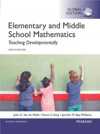 Elementary and Middle School Mathematics: Teaching Developmentally, Global Ed… 9781292097695 John A. Van de Walle Jennifer M. Bay-Williams Karen S. Karp Brukte bøker