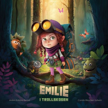 Emilie i Trollskogen 9788269431100 Audun Kvitland Røstad Camilla Rikardsen Solheim Brukte bøker
