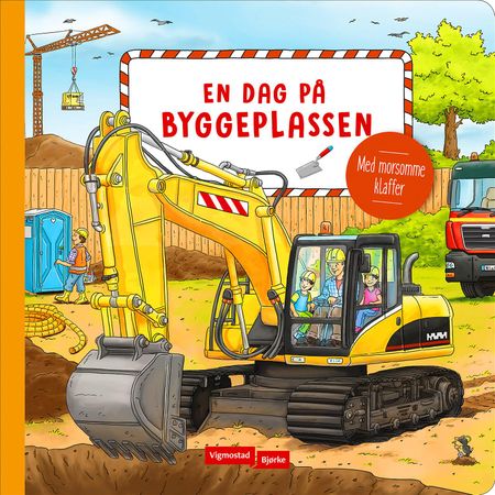 En dag på byggeplassen 9788241932526 Marie Haag Brukte bøker