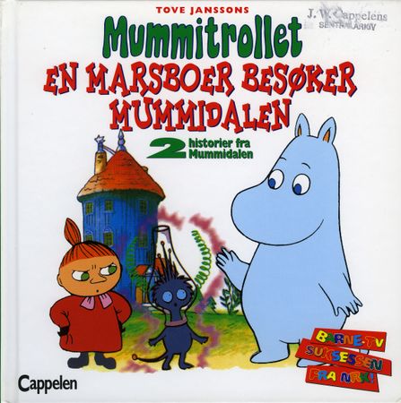 En marsboer besøker Mummidalen ; Hva er lykken, Mummipappa? 9788202174682 Tove Jansson Brukte bøker