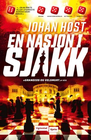 En nasjon i sjakk 9788241960079 Johan Høst Brukte bøker