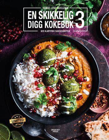 En skikkelig digg kokebok 3 9788269211344 Hanne-Lene Dahlgren Brukte bøker