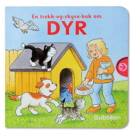 En trekk-og-skyve-bok om dyr 9788230514108  Brukte bøker