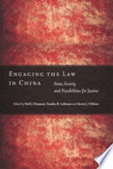 Engaging the Law in China 9780804750486 Neil Jeffrey Diamant Stanley B. Lubman Kevin J. O'Brien Brukte bøker