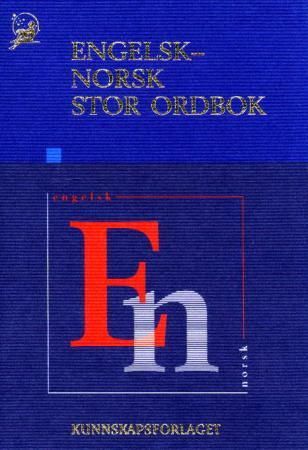 Engelsk-norsk stor ordbok 9788257313081  Brukte bøker