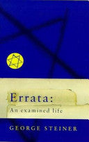Errata 9780753804698 George Steiner Brukte bøker