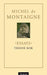 Essays 9788203190773 Michel de Montaigne Brukte bøker