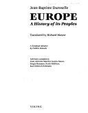 Europe 9780670829224 Jean-Baptiste Duroselle Brukte bøker