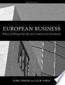 European Business 9780415220255 Colin Turner Debra Johnson Brukte bøker