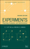 Experiments 9780471699460 Michael S. Hamada C. F. Jeff Wu Brukte bøker