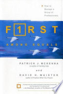 F1rst Among Equals 9780743225519 Patrick J. McKenna David H. Maister Brukte bøker