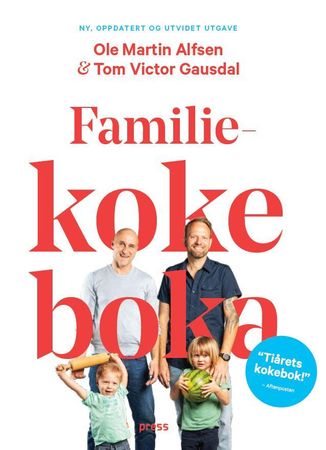 Familiekokeboka 9788232802968 Tom Victor Gausdal Ole Martin Alfsen Brukte bøker