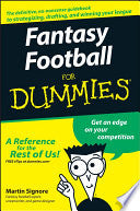 Fantasy Football For Dummies 9780470125076 Martin Signore Brukte bøker