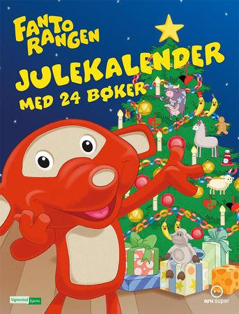 Fantorangen julekalender med 24 bøker 9788233500665  Brukte bøker