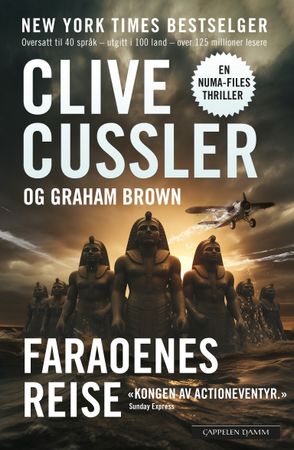Faraoenes reise 9788202828677 Clive Cussler Graham Brown Brukte bøker