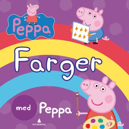 Farger med Peppa 9788205482227  Brukte bøker