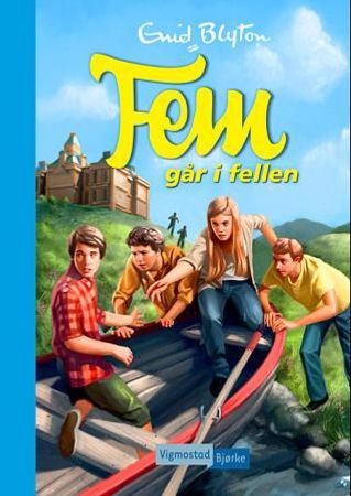 Fem går i fellen 9788241907623 Enid Blyton Brukte bøker