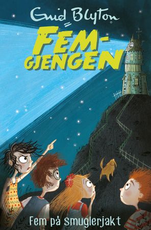 Fem på smuglerjakt 9788231614418 Enid Blyton Brukte bøker