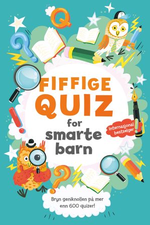 Fiffige quiz for smarte barn 9788234101519  Brukte bøker