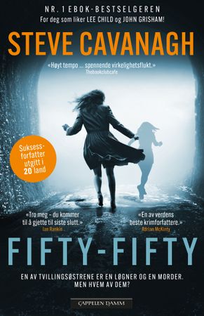 Fifty-fifty 9788202823092 Steve Cavanagh Brukte bøker