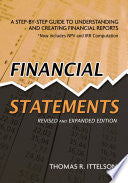Financial Statements 9781601630230 Thomas R. Ittelson Brukte bøker
