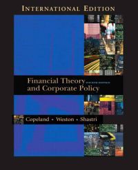 Financial Theory and Corporate Policy 9780321223531 Thomas E. Copeland J.Fred Weston Kuldeep Shastri Brukte bøker