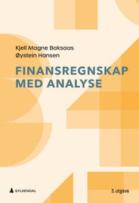 Finansregnskap med analyse 9788205564244 Kjell Magne Baksaas Øystein Hansen Brukte bøker