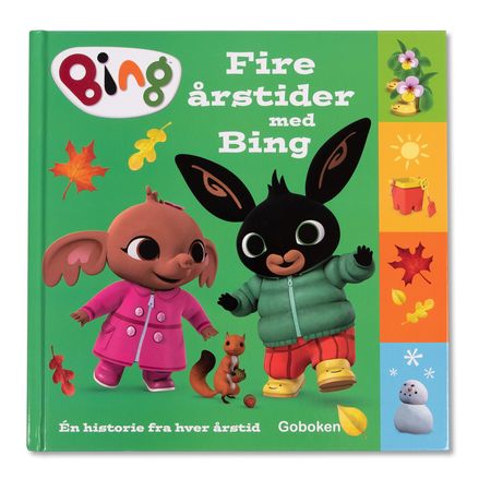 Fire årstider med Bing 9788230525890 Rebecca Gerlings Brukte bøker