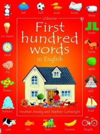 First 100 words in English 9781409510307  Brukte bøker