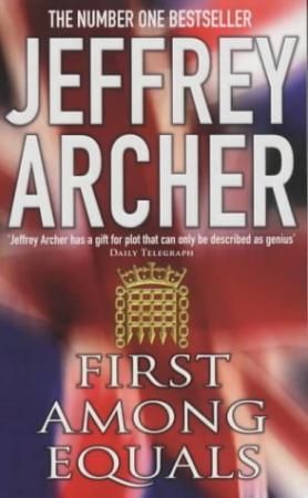 First among equals 9780330418997 Jeffrey Archer Brukte bøker