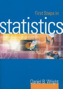 First Steps in Statistics 9780761951636 Daniel B. Wright Brukte bøker