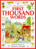 First Thousand Words in English 9780746023020 Stephen Cartwright Heather Amery Brukte bøker