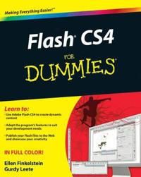 Flash CS4 For Dummies 9780470381199 Ellen Finkelstein Gurdy Leete Brukte bøker