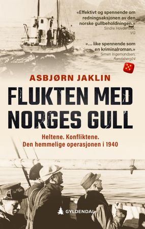 Flukten med Norges gull 9788205565524 Asbjørn Jaklin Brukte bøker