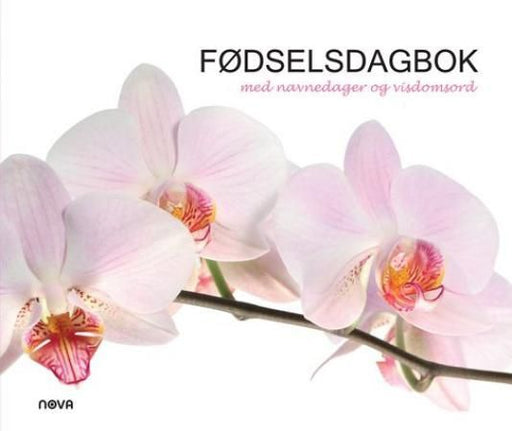 Fødselsdagbok. Rosa. Med navnedager og visdomsord 9788292390573  Brukte bøker