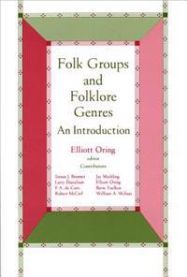 Folk Groups And Folklore Genres 9780874211283  Brukte bøker