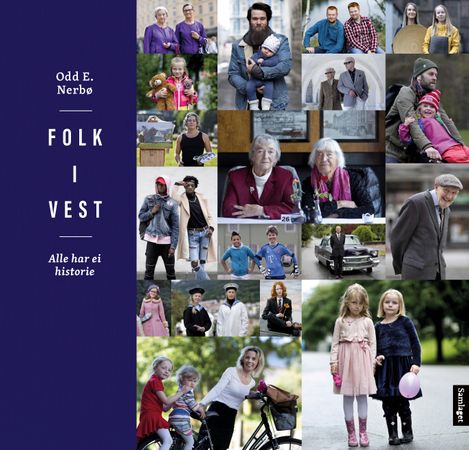 Folk i vest 9788252196481 Odd E. Nerbø Brukte bøker