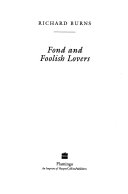Fond and Foolish Lovers 9780586091654 Richard Burns Brukte bøker