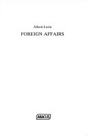 Foreign Affairs 9780349122151 Alison Lurie Brukte bøker
