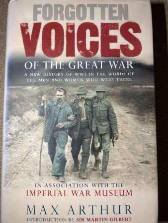 Forgotten Voices of the Great War 9780091882099 Max Arthur Brukte bøker