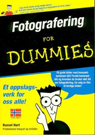 Fotografering for dummies 9788277721415 Russel Hart Brukte bøker