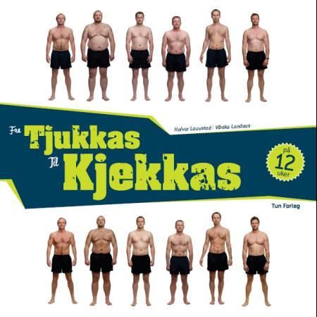 Fra tjukkas til kjekkas på 12 uker 9788252931822 Halvor Lauvstad Vibeke Landaas Brukte bøker
