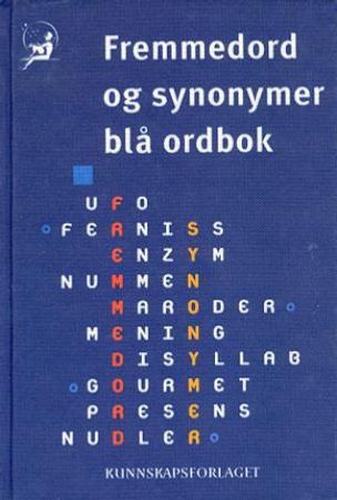Fremmedord og synonymer blå ordbok 9788257312220 Dag Gundersen Brukte bøker