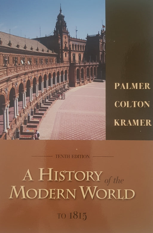 Bokomslag for "A History of the Modern World" av McGraw-Hill, innbundet historiebok med tittel og forfatterinformasjon